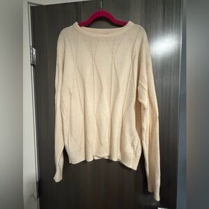 Vintage Christian Dior Cream Sweater